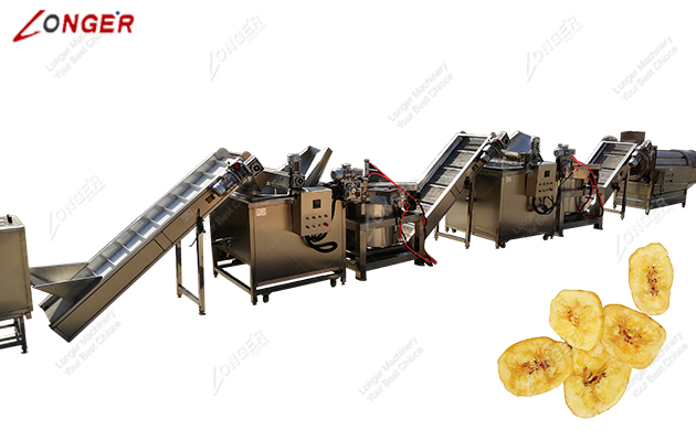 Оборудование для производства банановых чипсов