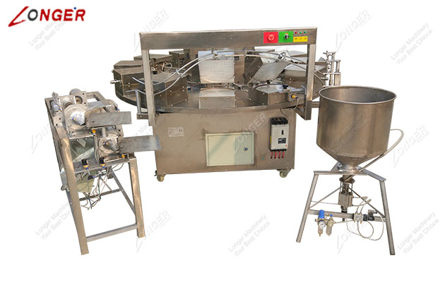 Полуавтомат для производства сахарных рожков